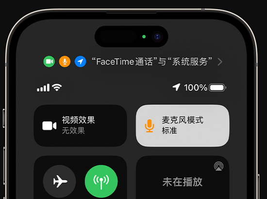 紫阳苹果授权维修网点分享iPhone在通话时让你的声音更清晰 