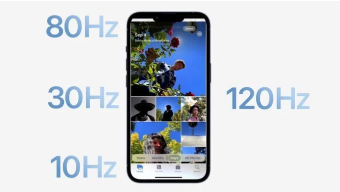 紫阳苹果14维修分享iPhone 14有高刷吗 