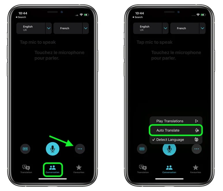 紫阳苹果手机维修分享iOS 15 “翻译” App 新改进 