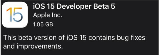 紫阳苹果手机维修分享如何升级到iOS15.0 beta5 