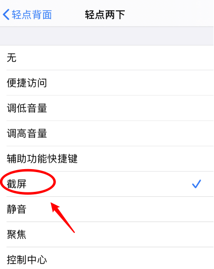 紫阳苹果手机维修分享iPhone12如何启用双击截屏 